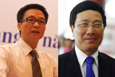 Ông Vũ Đức Đam và Phạm Bình Minh được giới thiệu làm Phó Thủ tướng